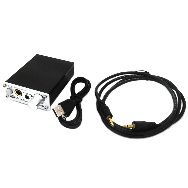 FFYY-Lynepauaio Moving-Coil Предварительный усилитель микрофона, двухканальный микрофон, который подходит с функцией реверберации