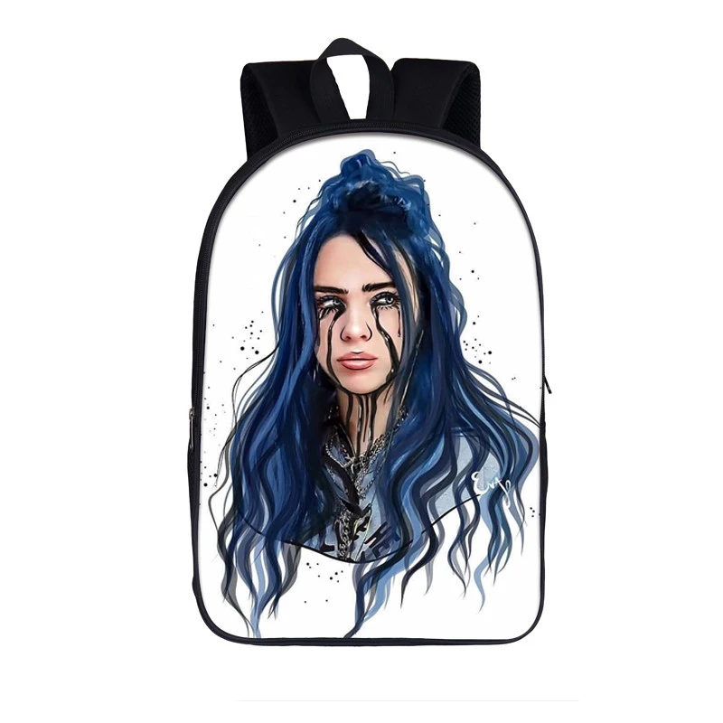 Высокое качество Billie Eilish рюкзак для студентов школьные сумки для мальчиков и девочек рюкзак с крутым рисунком для подростков детские школьные сумки подарки