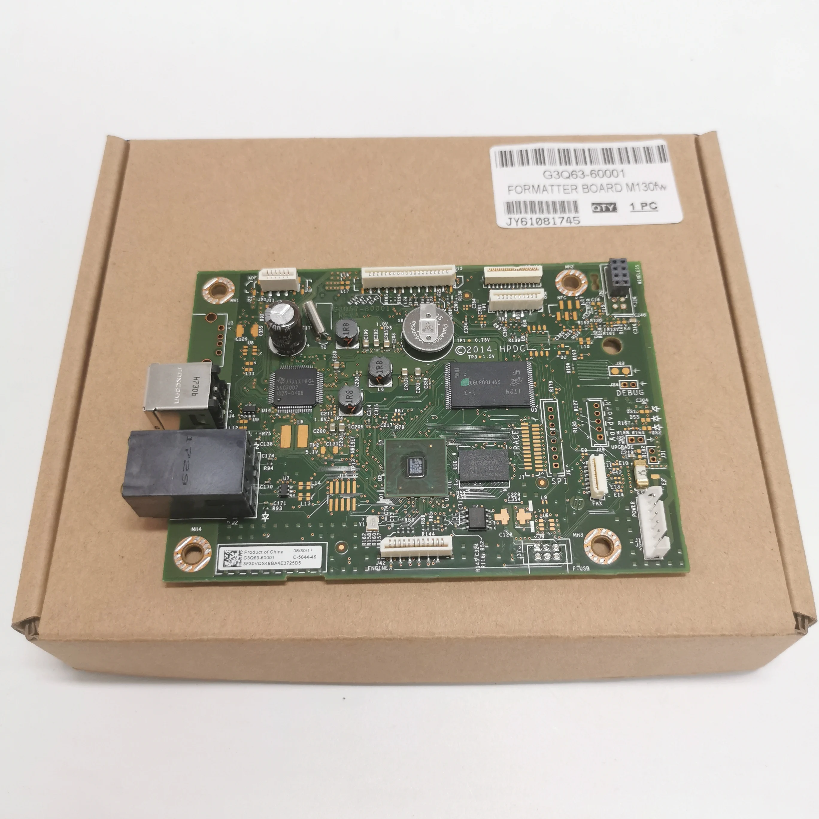 FORMATTER BOARD M130fw LOGIC CARD G3Q63-60001 100% WORKING TESTED | Компьютеры и офис