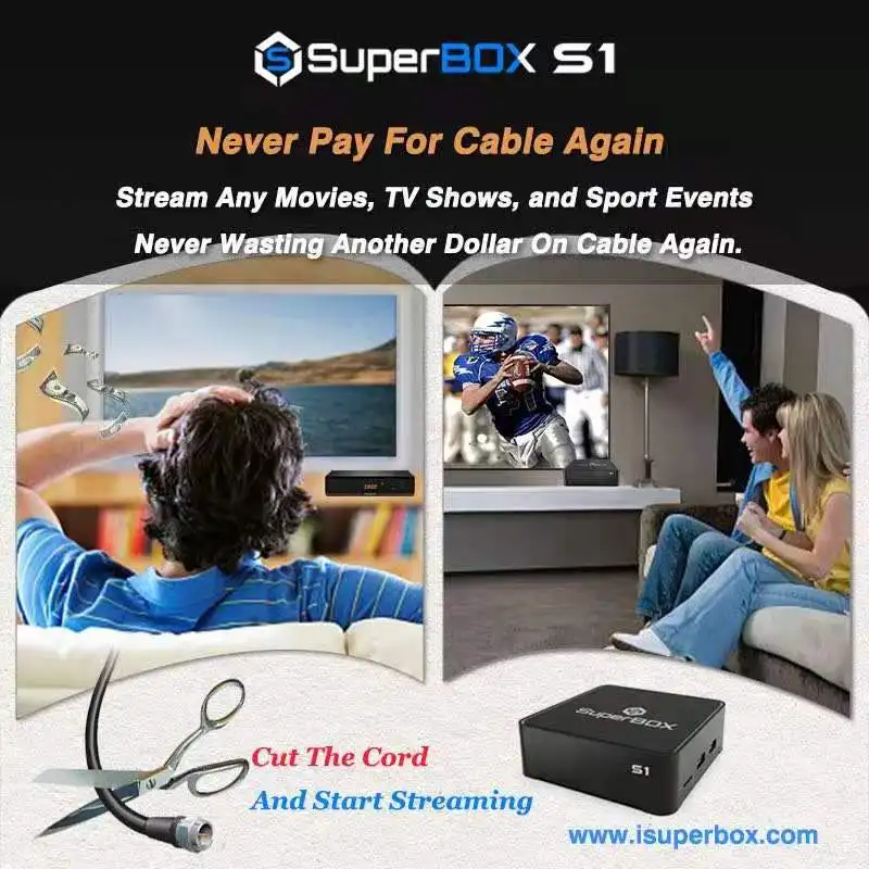 SuperBox s1 Универсальный США Канада английский IP ТВ каналы подписка жизнь live tv HD 1000+/VOD фильмы новости медиаплеер