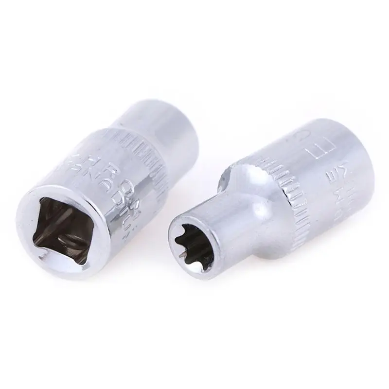 5 шт. 1/4 дюймов Torx звезда бит гнездо набор E4, E5, E6, E7, E8 звезда гнездо набор 72XD