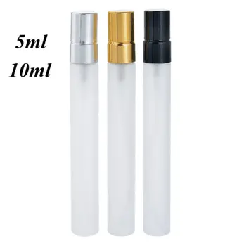 50pcs/lot 5ML 10ML Frosted Glass Spray Bottle Refill Perfume Atomizer Portable Mini Sample Vials With Gold Silver Black Cap
50pcs/lot 5ML 10ML Frosted Glass Spray Bottle Refill Perfume Atomizer Portable Mini Sample Vials With Gold Silver Black Cap