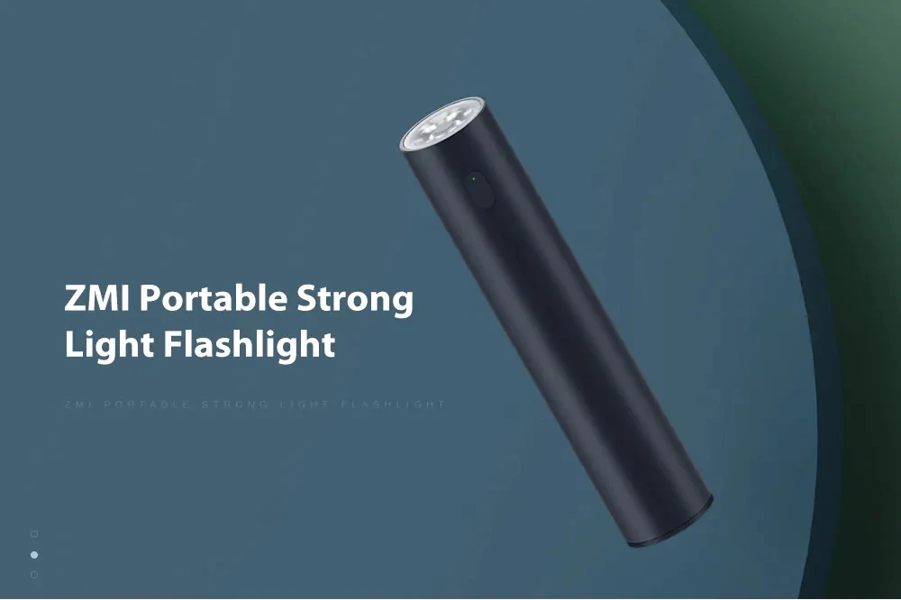 Xiaomi ZMI  LED flashlight power bank Support USB Charge For iphone Samsung Huawei Flashlight 5000mAh Torch Ultra Bright Light (1)