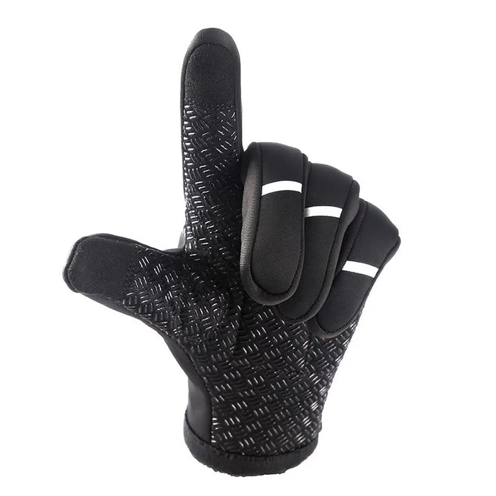 Перчатки для велоспорта, Зимние перчатки для езды на велосипеде, длинные перчатки с защитой от ветра, утолщенные мужские и женские перчатки для катания на лыжах, спортивное снаряжение