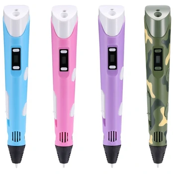 

Digital Display ligent 3D Printing Pen High Temperature 3D Graffiti Painting Pens with USB Cable