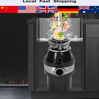 

110V-240V Food Waste Disposers Garbage Disposal 0.5HP 2600RPM Device Multi Stage Grinding Tool for Kitchen Supplies