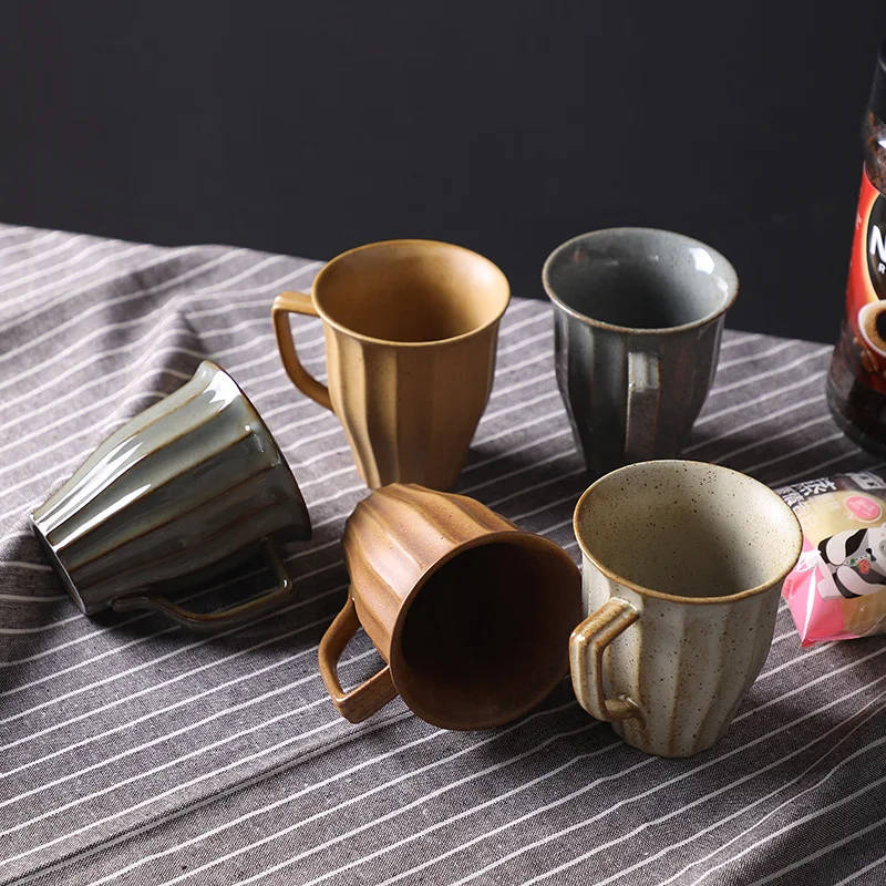 Китайский стиль креативная керамическая кофейная чашка капучино латте кофейная кружка офисная Бытовая молочная чашка для завтрака чашка эспрессо подарок