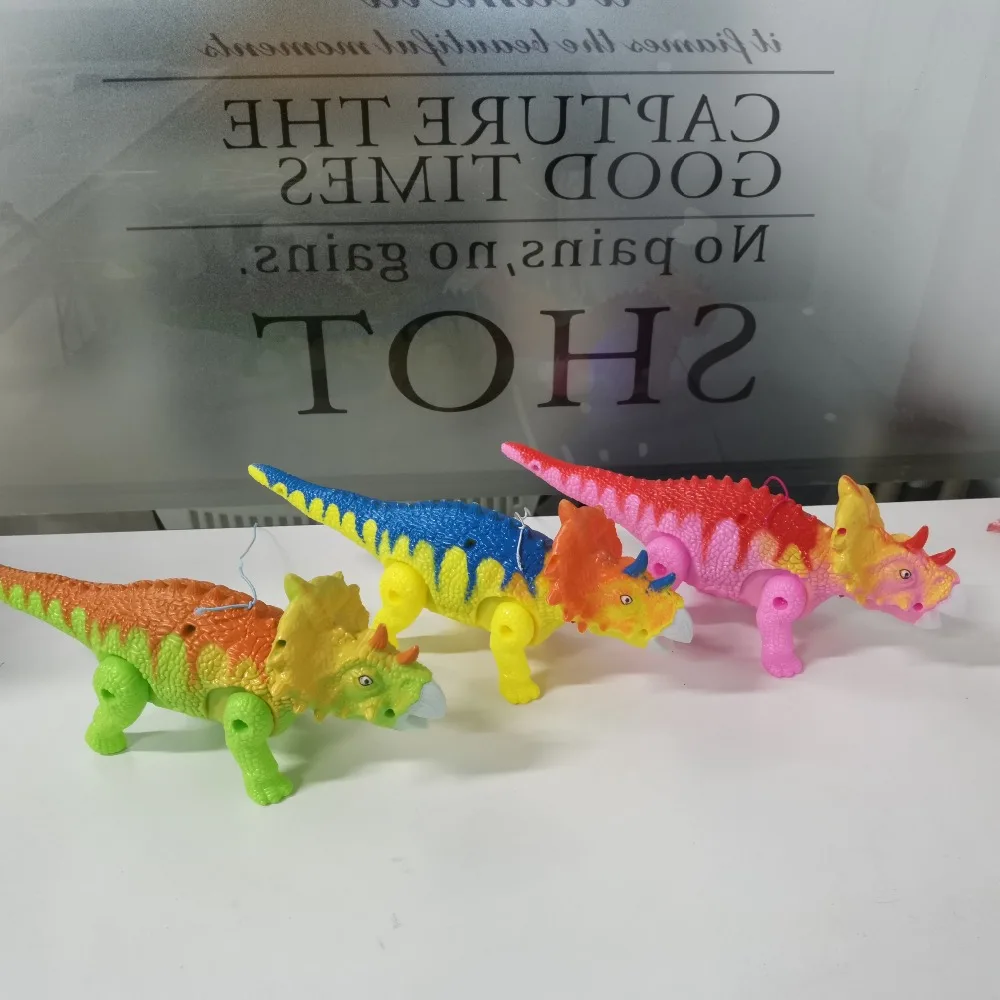 Забавная детская игрушка светодиодный светильник динозавры ходячие животные игрушки Музыкальный светильник игрушки-спрей динозавры игрушки подарок для детей украшение дома