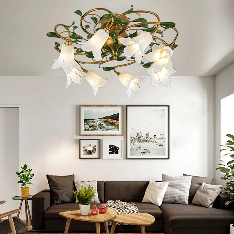 

Creative Living Room Bedroom Study Dining Room Designer Tieyi Retro Hall Ceiling Lamp