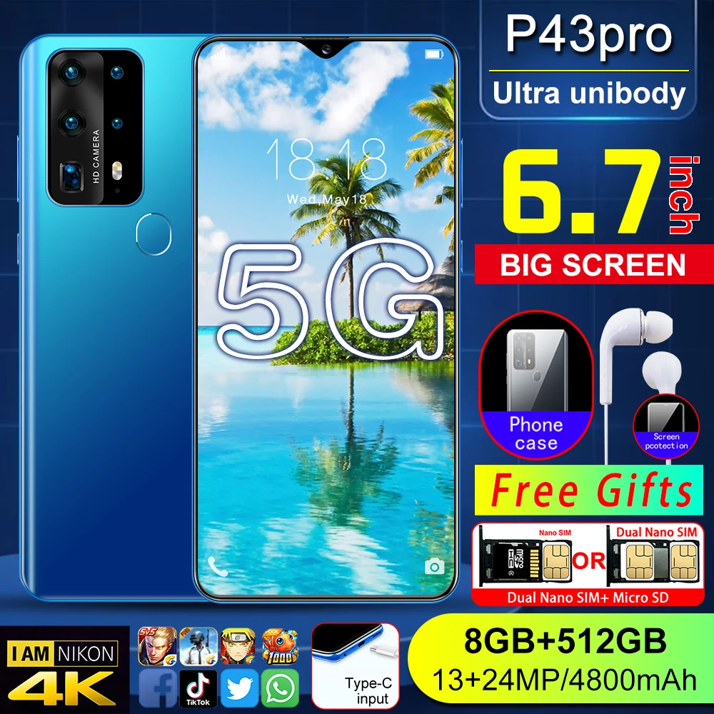 XGODY P30 Mobile Phone Android 9.0 6 Inch 18:9 2GB
