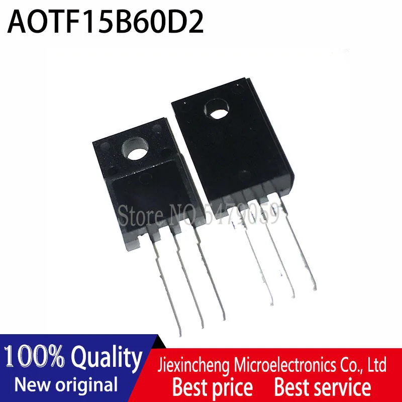 10 шт. TF15B60D2 AOTF15B60D2 TO-220F IGBT 600V 15A новый оригинальный | Электроника