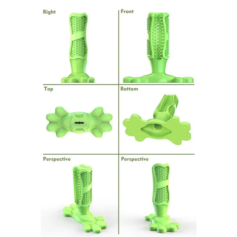 Собака Интерактивная молярная жевательная игрушка Собачка резиновая Чистящая палочка для домашних животных игрушечная зубная щетка для кошек собак самоиграющаяся