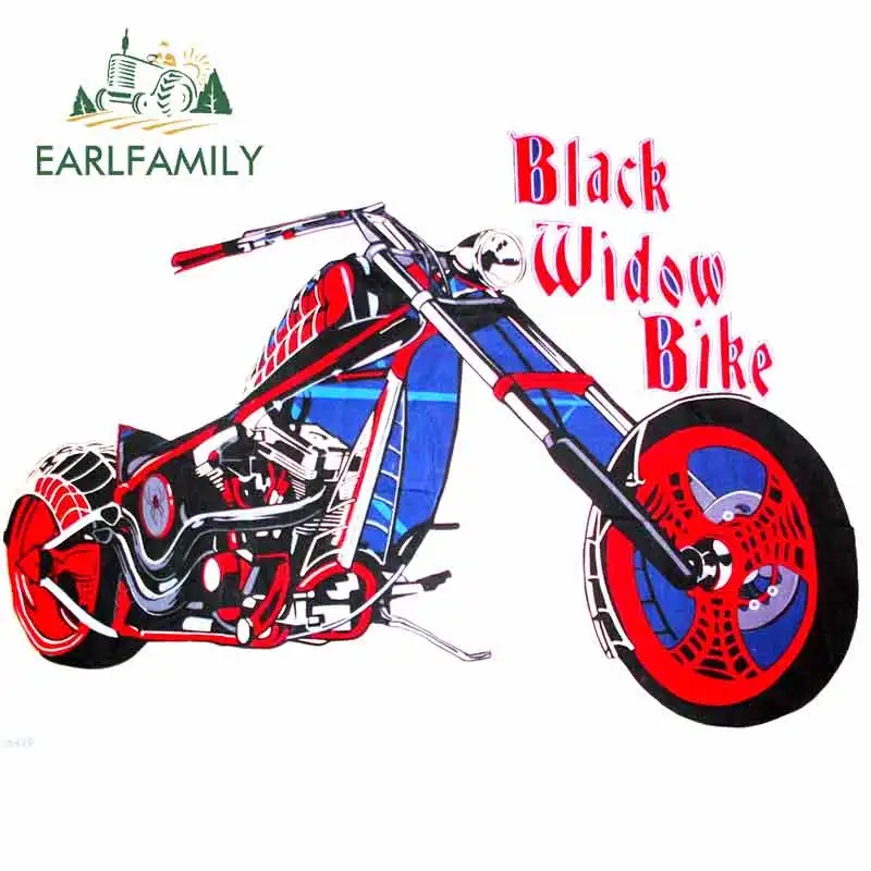 

EARLFAMILY 13cm x 9.4cm American Choppers Motorcycle Car Stickers Anime Waterproof Sunscreen Vinyl JDM 3D DIY Fine Decal