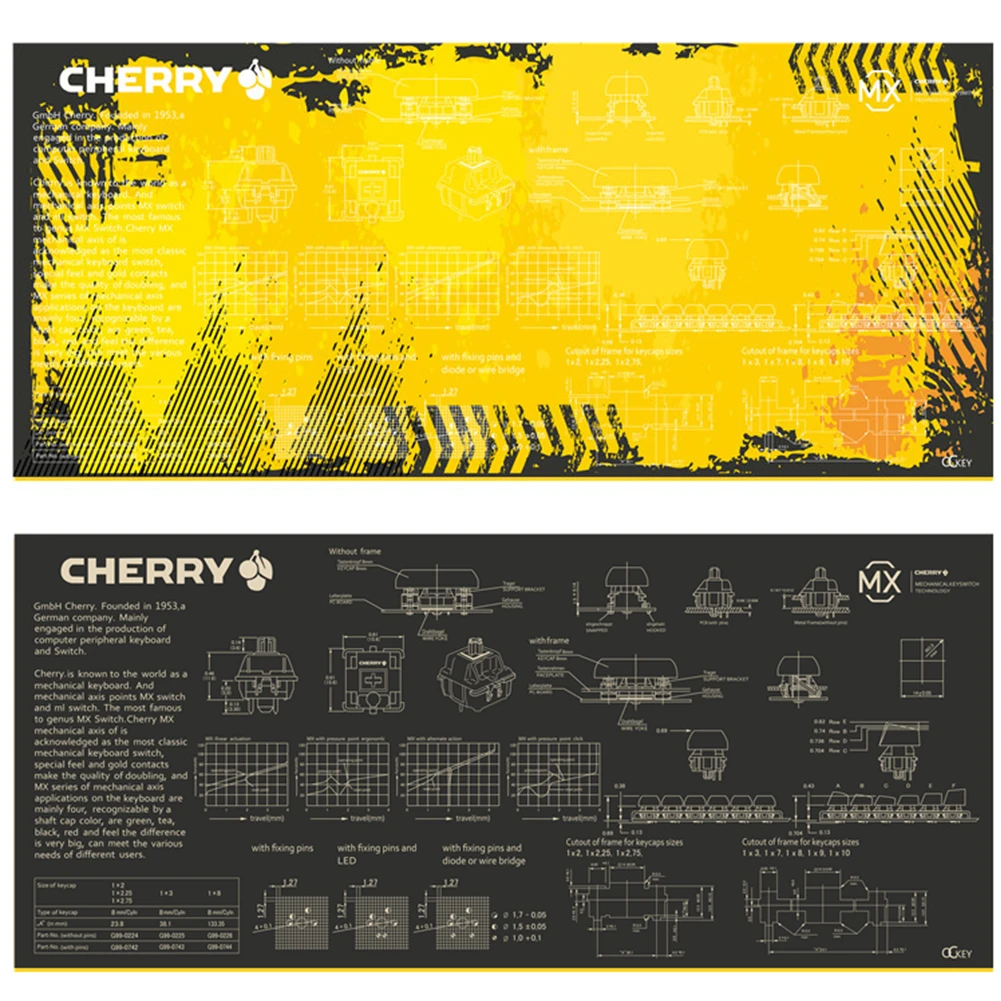 Ручная работа под заказ переключатель Cherry анализ большой размер Коврик для мыши геймер 900x400x4 мм противоскользящая резиновая подставка для игровой коврик для мыши
