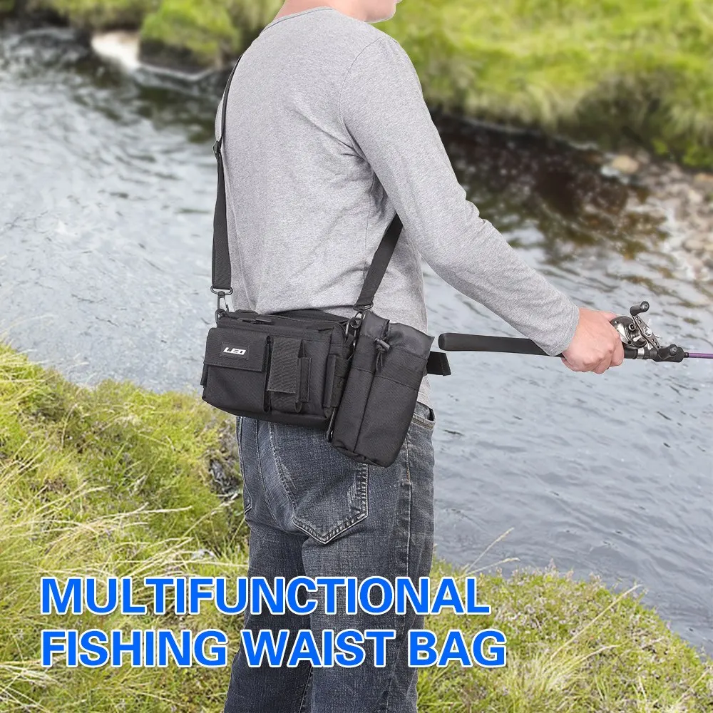 LEO водонепроницаемая сумка для рыбалки большая емкость многофункциональная