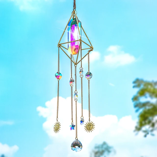 H&D 5 Styles Window Suncatchers Kristálygömb Prizmákkal Rainbow Maker Chandelier Medál Kert Lógó Napfény Fogó Dekoráció - Image 5