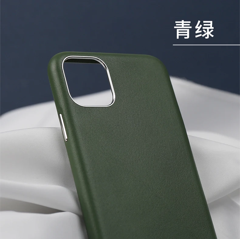 F Для iphone 11 чехол кожаный чехол для iphone 11 pro Max бренд Duzhi чехол из натуральной кожи для iphone 11 Pro Чехол - Цвет: F