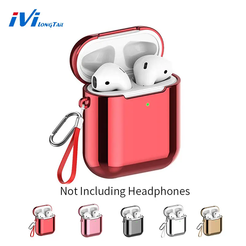 

Air Pods TPU Case For Apple Airpods 1 2 Shockproof Protective Case For AirPod Anti-fingerprint Skin Cover Charging Box Bags