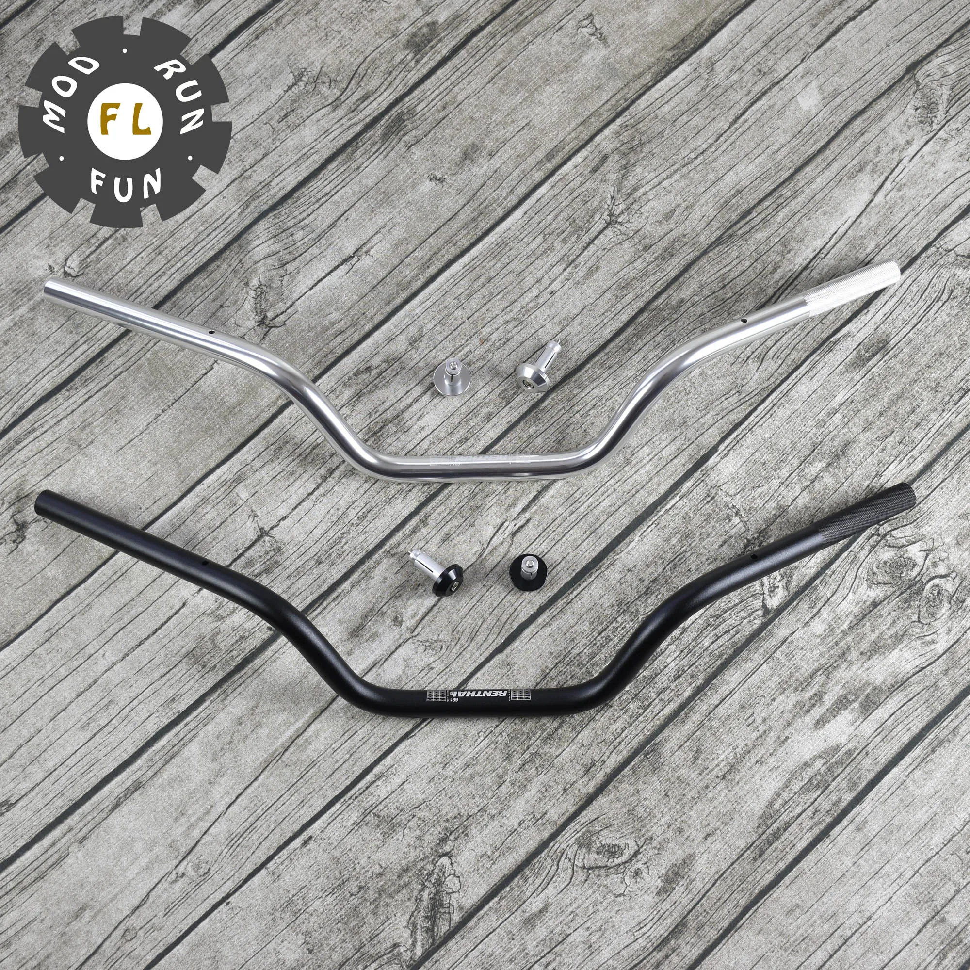 Универсальный для Renthal moto rcycle руль 22 мм рулевое колесо алюминиевый 7/8 ''руль винтажный moto rbike GN SR guidon de moto