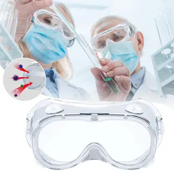 

Anti-virus Safety goggles Medical fully closed breathable glasses dust-proof Anti-Fog labor-proof transparent isolation eye mask