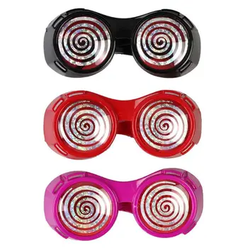 

Funny Dizzy Turning Goggles Eyeglasses Glasses Toy Halloween Party Cosplay Props GXMB