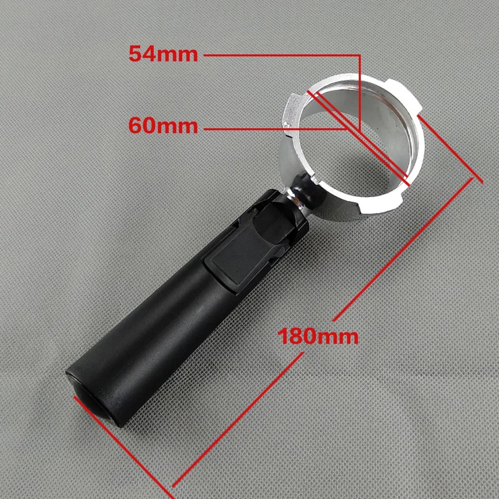 Porte-filtre à Café Réutilisable 51mm Sans Fond - Compatible Machines Homix, Gypas, Vitek - En Acier Inoxydable