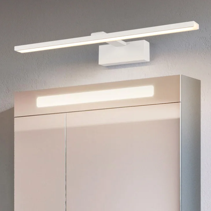 Modern LED Vanity Bath Mirror Light Fixture Acrylic Wall Sconce Lamp Living Room White/Black shell
