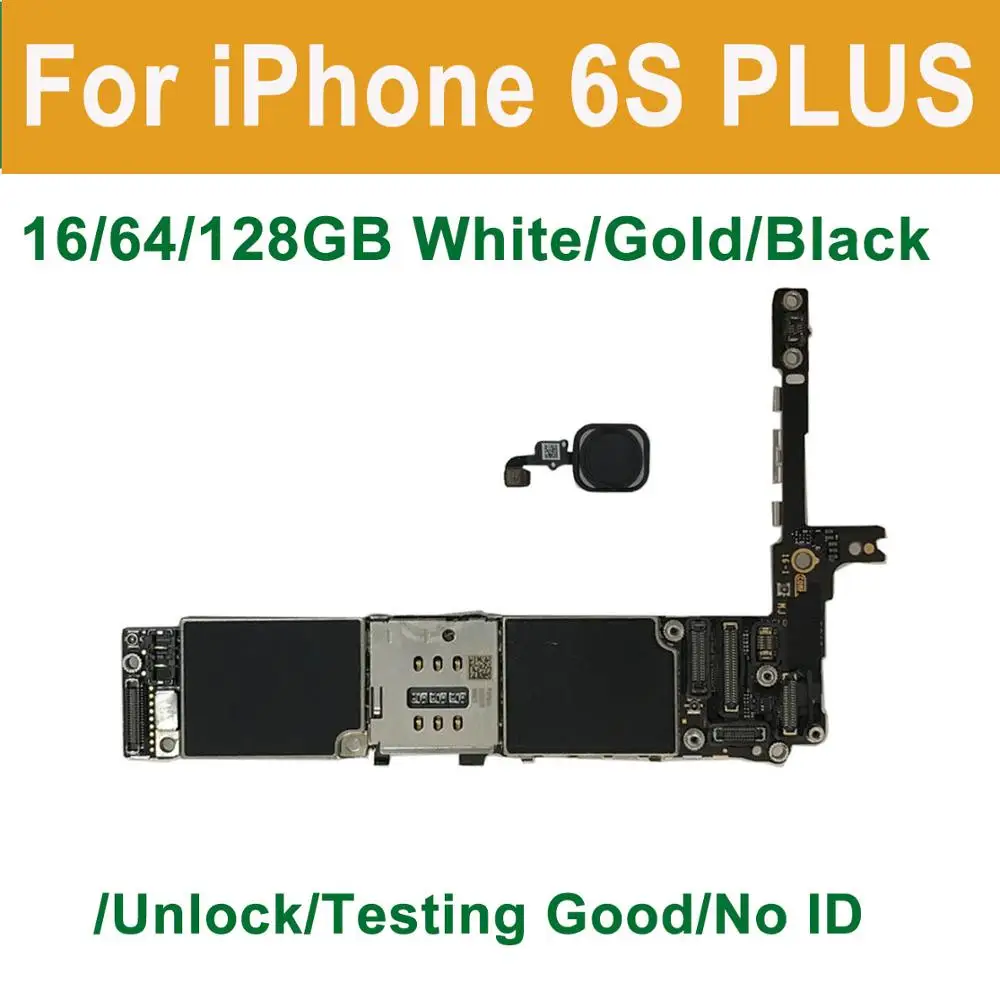 Оригинальный Бесплатный iCloud разблокирован для iPhone 6S Plus 5 материнская плата с