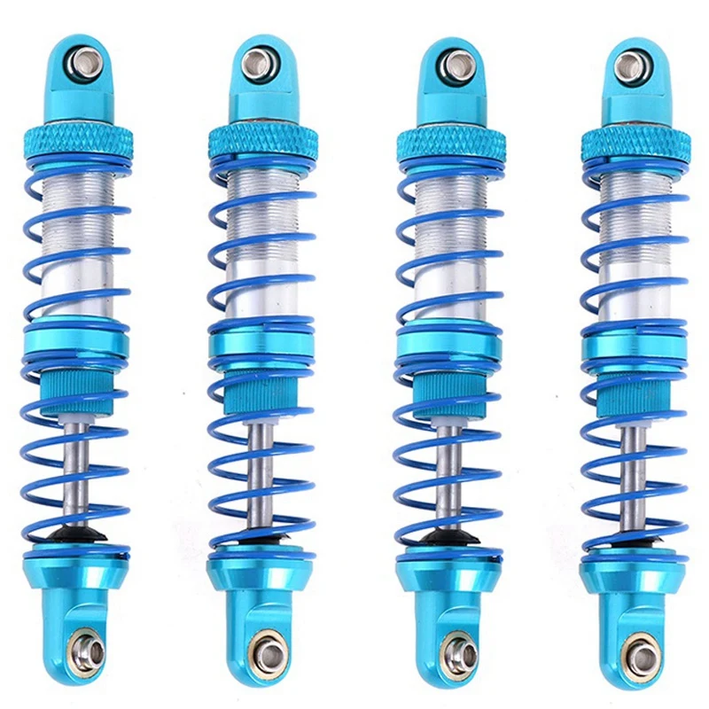 8cm Oil Adjustable Metal Shock Absorber Damper for 1/10 RC Car Parts Truck Crawler Axial SCX10 TRX4 D90 - Цвет: 8cm