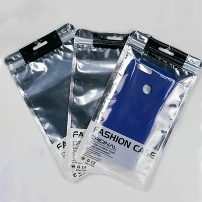 100 шт., сотовый Чехол для телефона Ziplock мешки 12 Цветов PP Пластик сотовый мешочки для телефона упаковка Ziplock герметизирующий пакет 12*21 см - Цвет: 11
