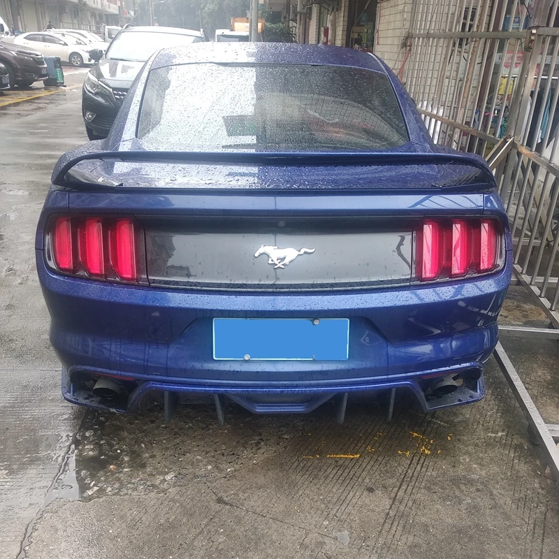 Для Ford Mustang спойлер FRP праймер цветное украшение в виде хвостового крыла задний спойлер багажника