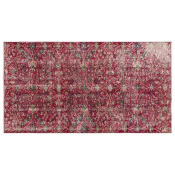 

Handmade Natural Vintage Turkish Area Rug 110x198 Cm-3'7''X6'6''