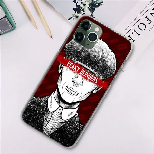 H13 Peaky bliners логотип с крестом телефонные чехлы для Apple iPhone 11 Pro Max X XR XS MAX 7 8 6 6s Plus 5 5S жесткий чехол - Цвет: H13