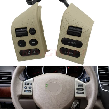 

Car styling steering wheel control buttons cruise with backlight car multifunction button for Nissan LIVINA TIIDA SYLPHY 06-18