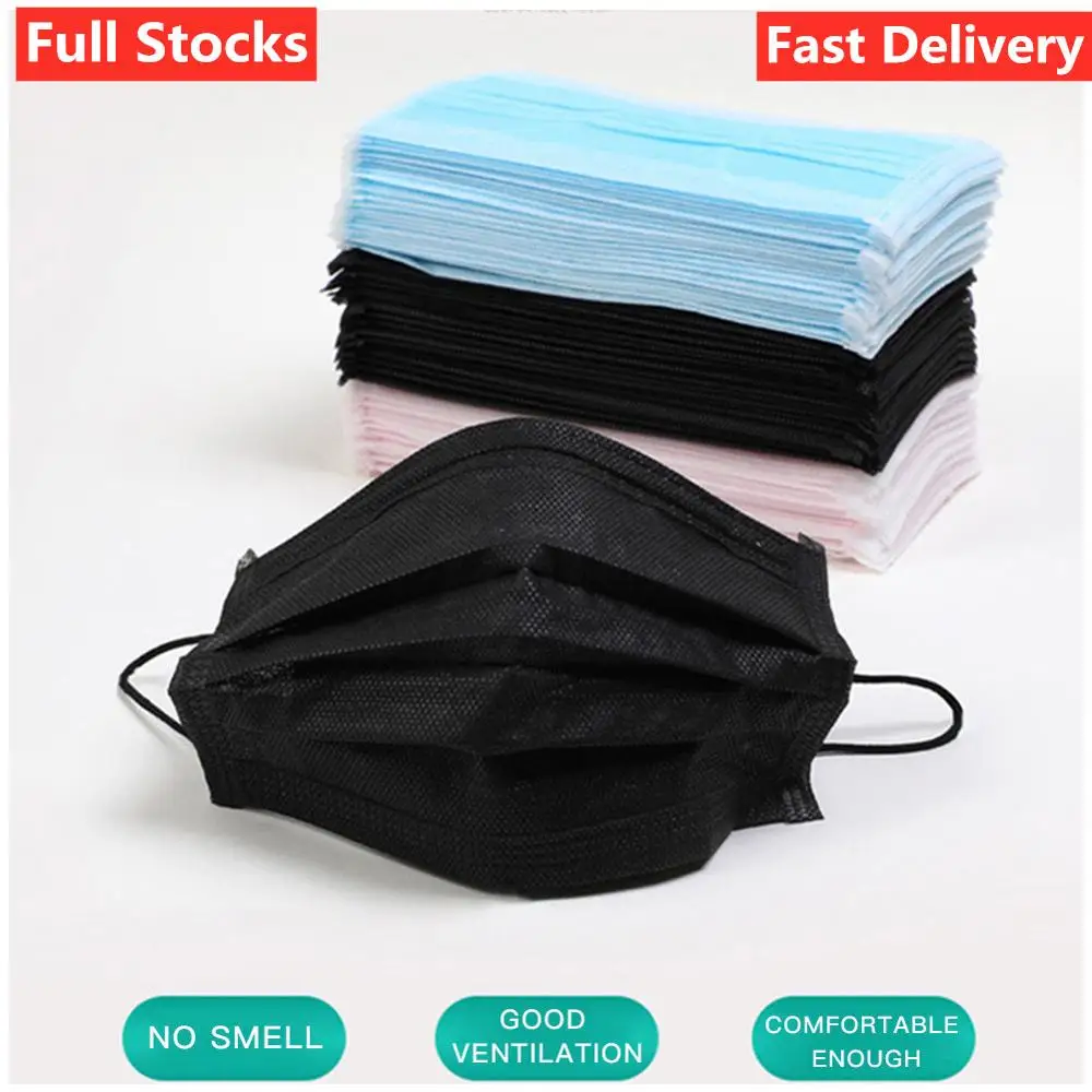 

Full Stocks N95 KN95 Adult Nonwoven Face Mask PM 2.5 Respirator Mouth Mask Gauze Anti Virus Haza Filter Bacteria Mask Reusable