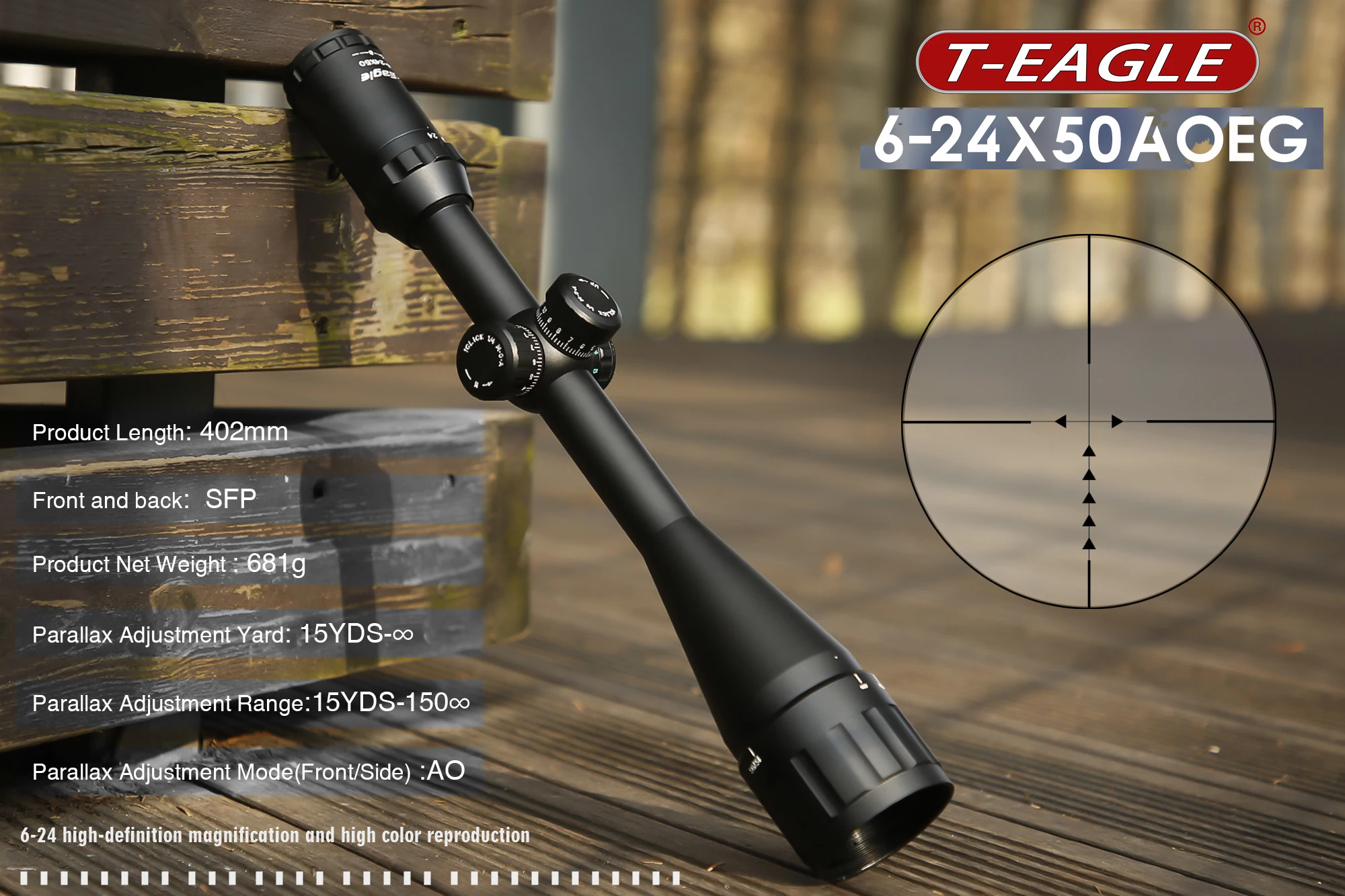 Lunettes de Tir Visée Rouge & Vert Pour Fusil Chasse Tactique Éclairée
