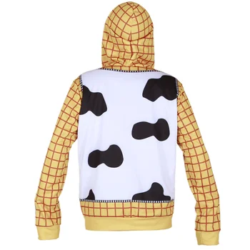 

Adult Kids Toy Story Woody Cosplay Sweatshirt Hoodie Jacket Coat