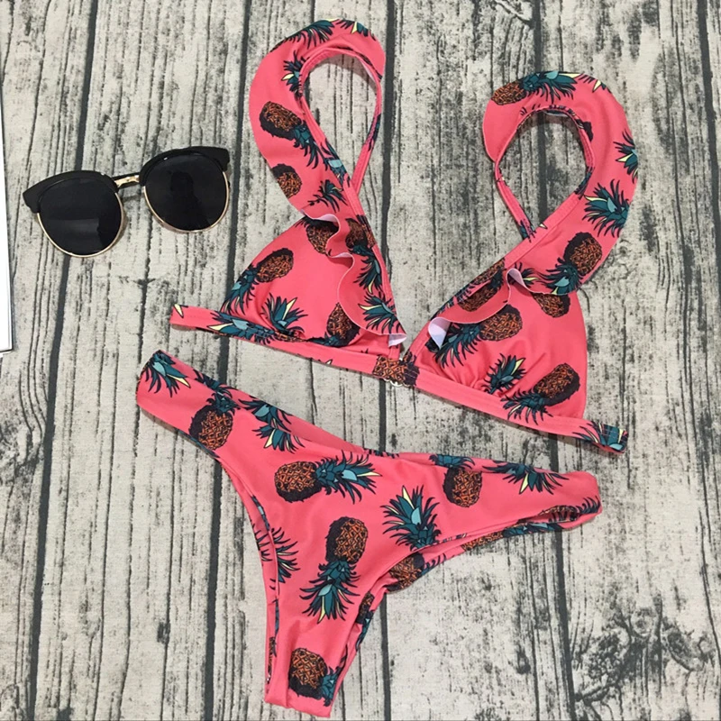 Floral Biquinis Set Women Swimwear Sexy Printed Swimsuit Female Biquinis Women Bathing Suit Triangle Bikinis Summer Swim Suit Floral Biquinis Set Women Swimwear Sexy Printed Swimsuit Female Biquinis Women Bathing Suit Triangle Bikinis Summer Swim Suit