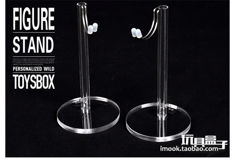 

Toys-box 12" HT1/6SS Soldier Model Toy Display Scene Universal Simple Crystal Bracket For Collection