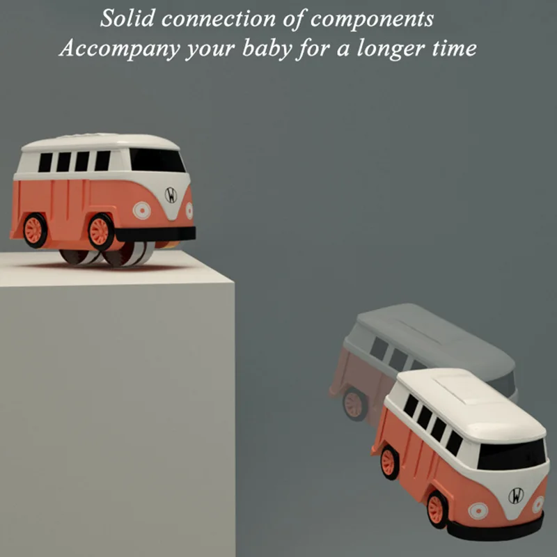  Education Railcar Toy Eco-Friendly Baby Adventure Toy Car Macaron Color Table Games Boy and Girl Pu