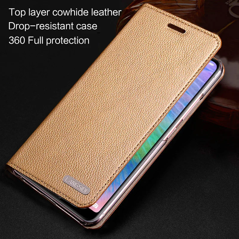 

Flip Case For Huawei P10 P20 P30 Lite Mate 10 20 lite Pro Y6 Y7 Y9 P Smart 2019 Litchi Cover For Honor 7X 8X 9X 10 20 lite case