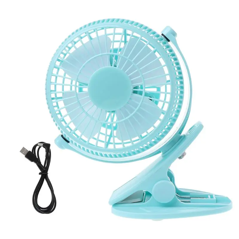 LILENG портативный мини USB зажим Ventilatore для дома и офиса ABS Elettrico Del Ventilatore настольный компьютер домашний офис