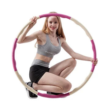 

Fitness Sports Hoops Removable Foam Hoop Adult gymnastic Hoop Gym Bodybuilding Thin waist Fitness Circle Crossfit Equipment