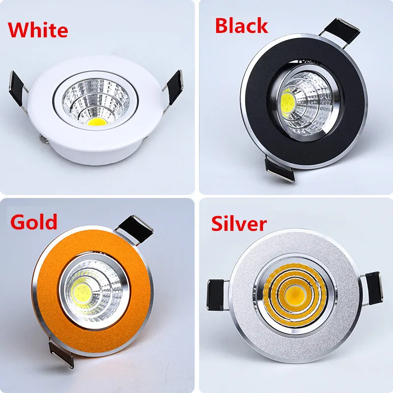RGB Led светильник COB 5 Вт 110 В 220 потолочный Точечный AC/DC12V декоративная потолочная