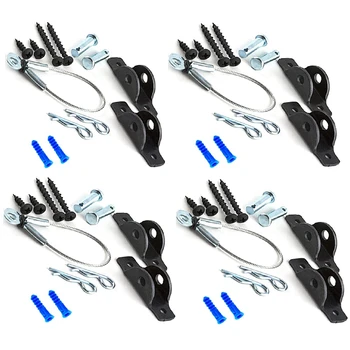 

Furniture Anti-Falling Device Cabinet Book Shelf Anti-Falling Belt Cabinet Anti-Falling Fixing Buckle, 4 Set