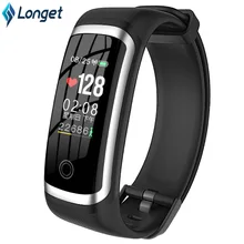 Longet M4 фитнес-браслет монитор сердечного ритма водонепроницаемый смарт-браслет напоминание о звонках шагомер спортивные Смарт-часы для iPhone xiaomi