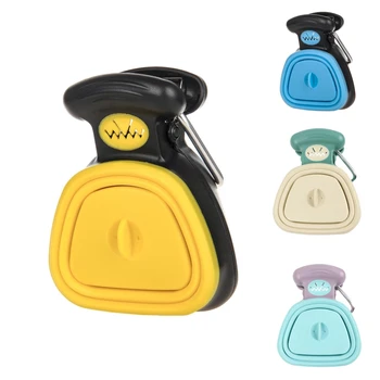 

14CMX11.5CM Dog Poop Bag Dispenser Travel Foldable Poop Scoop Waste Picker
