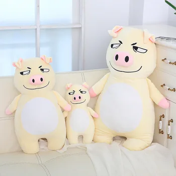 

Funny Pig Pillows for Adult Children 2019 New Listing Christmas Gift Cute Cartoon Soft Pillow Creative Cushion Sofa Decoration