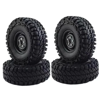 

4Pcs Climbing Vehicle 1.9 Inch Rubber 114mm Tire Belt Sponge Inner Gallbladder Tires for 1:10 RC 4WD SCX10