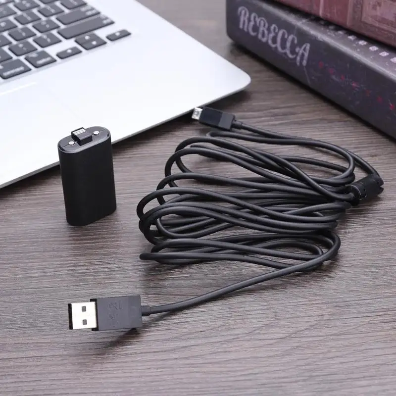 1400 мАч батарея и USB кабель зарядный комплект для xbox ONE беспроводной геймпад контроллер защита от перегрузки по току короткого замыкания